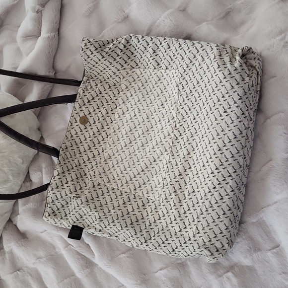 RARE🦄Mona B USA Straps & Buckles Canvas Tote-Canvas/Military Tents/Truck Tarps - Picture 10 of 14